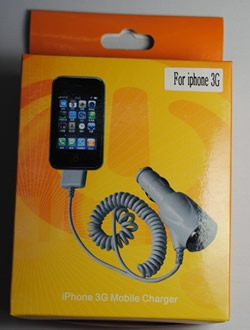 iPhone 3G Car Charger with Dock Connector